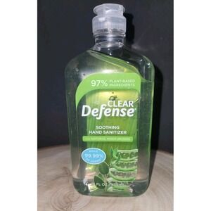 Clear Defense~Soothing Hand Sanitizer~Kills 99.99% of Germs+Gentle on Skin 16 oz